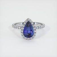 1.97 Ct. Sapphire Ring, Platinum 950 1
