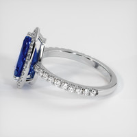 2.70 Ct. Sapphire Ring, Platinum 950 4