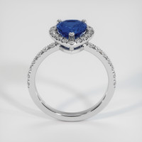 2.33 Ct. Sapphire Ring, Platinum 950 3