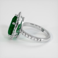 3.25 Ct. Emerald Ring, Platinum 950 4