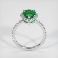 2.28 Ct. Emerald Ring, Platinum 950 3