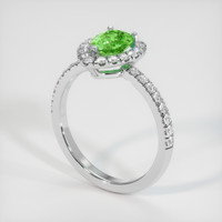 1.00 Ct. Gemstone Ring, Platinum 950 2