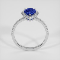 1.56 Ct. Blue Sapphire Ring, Platinum 950 3
