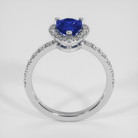 1.59 Ct. Blue Sapphire Ring, Platinum 950 3