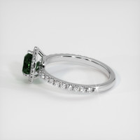 1.22 Ct. Green Sapphire Ring, Platinum 950 4