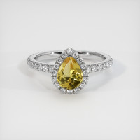 1.11 Ct. Sapphire Ring, Platinum 950 1