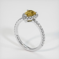 1.11 Ct. Sapphire Ring, Platinum 950 2