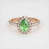 1.00 Ct. Gemstone Ring, 14K Rose Gold 1