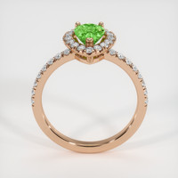 1.00 Ct. Gemstone Ring, 14K Rose Gold 3