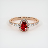 Ruby Ring 0.48 Ct., 14K Rose Gold Preview
