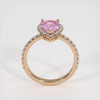2.12 Ct. Sapphire Ring, 14K Rose Gold 3