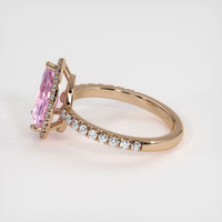 2.12 Ct. Sapphire Ring, 18K Rose Gold 4