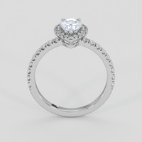 1.45 Ct. Blue Sapphire Ring, 10K White Gold 3