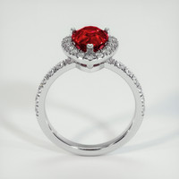 1.66 Ct. Ruby Ring, 14K White Gold 3