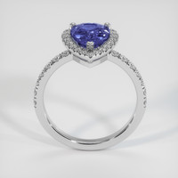 2.45 Ct. Color Change Sapphire Ring, 14K White Gold 3