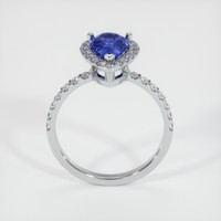 1.97 Ct. Sapphire Ring, 18K White Gold 3