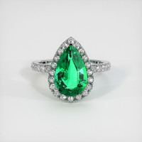 Emerald Ring 2.68 Ct. 18K White Gold Preview