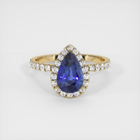 1.97 Ct. Sapphire Ring, 14K Yellow Gold 1