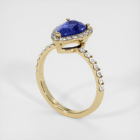 1.97 Ct. Sapphire Ring, 14K Yellow Gold 2