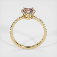 0.79 Ct. Sapphire Ring, 14K Yellow Gold 3