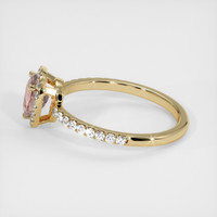 0.79 Ct. Sapphire Ring, 14K Yellow Gold 4