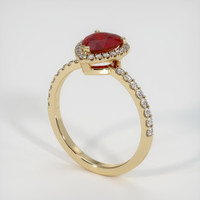 Ruby Ring 1.31 Ct. 14K Yellow Gold Preview