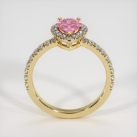 0.99 Ct. Sapphire Ring, 14K Yellow Gold 3