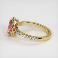 0.99 Ct. Sapphire Ring, 14K Yellow Gold 4