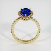 3.52 Ct. Sapphire Ring, 14K Yellow Gold 3