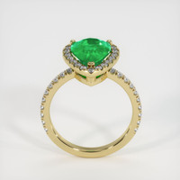 Emerald Ring 2.68 Ct. 18K Yellow Gold Preview