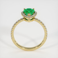 Emerald Ring 0.96 Ct., 18K Yellow Gold Preview