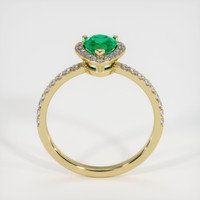 Emerald Ring 0.56 Ct., 18K Yellow Gold Preview