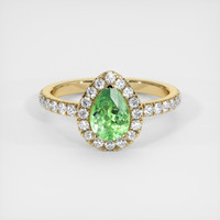 1.00 Ct. Gemstone Ring, 18K Yellow Gold 1