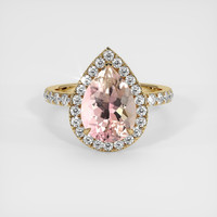 2.99 Ct. Gemstone Ring, 18K Yellow Gold 1
