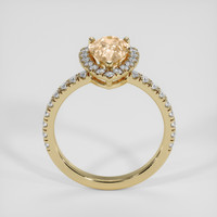 2.32 Ct. Padparadscha Sapphire Ring, 18K Yellow Gold 3
