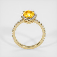 2.51 Ct. Yellow Sapphire Ring, 18K Yellow Gold 3