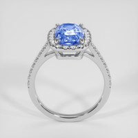 3.61 Ct. Blue Sapphire Ring, Platinum 950 3
