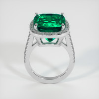 10.00 Ct. Emerald Ring, Platinum 950 3