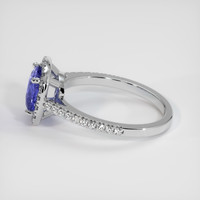 1.55 Ct. Color Change Sapphire Ring, 14K White Gold 4