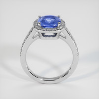 2.63 Ct. Sapphire Ring, 14K White Gold 3