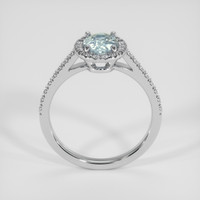 1.38 Ct. Bi Color Sapphire Ring, 18K White Gold 3