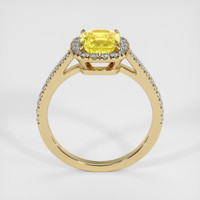 1.53 Ct. Yellow Sapphire Ring, 14K Yellow Gold 3