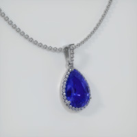 10.15 Ct. Sapphire Pendant, Platinum 950 2