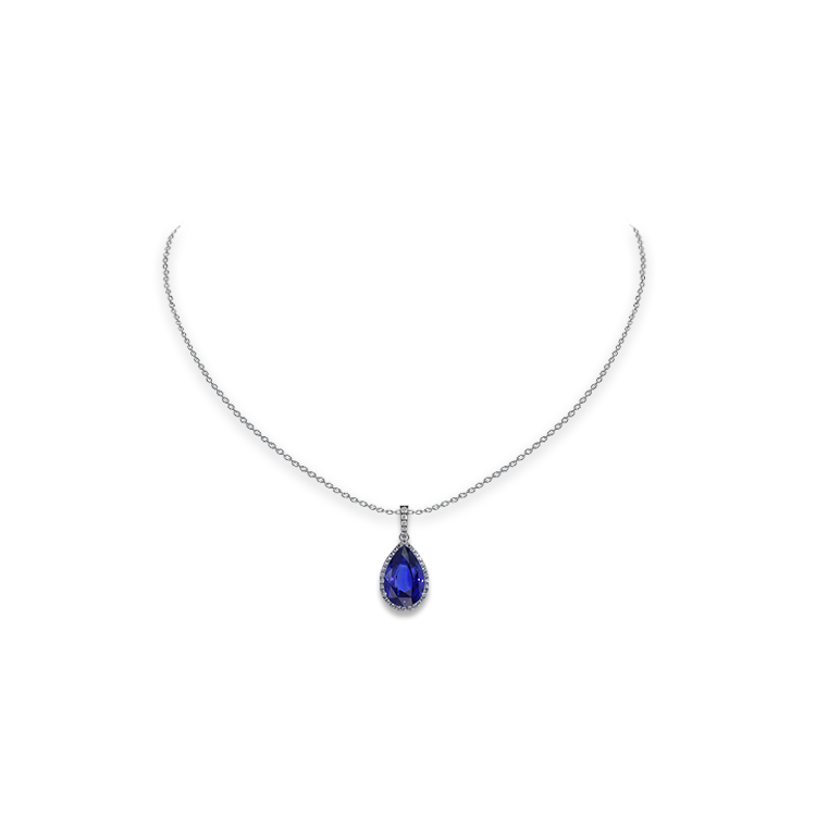 Jewelry image on model
