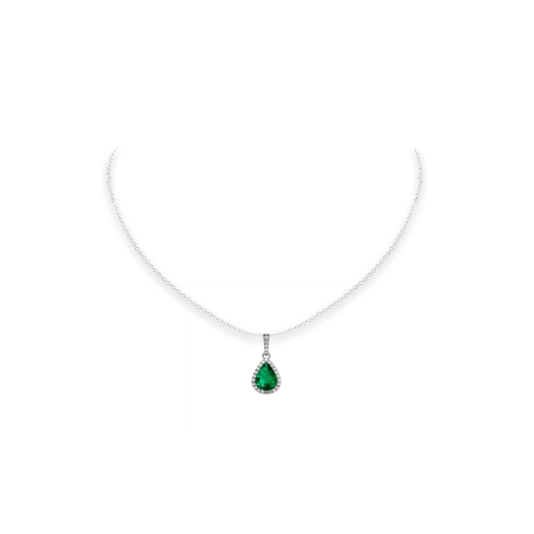 Jewelry image on model