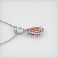 4.17 Ct. Sapphire Pendant, 14K White Gold 3