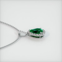 Emerald Pendant 1.22 Ct. 18K White Gold Preview