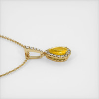 1.58 Ct. Sapphire Pendant, 14K Yellow Gold 3