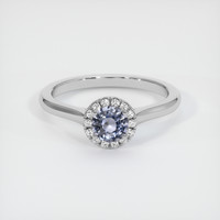 0.49 Ct. Sapphire Ring, Platinum 950 1
