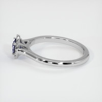 0.49 Ct. Purple Sapphire Ring, Platinum 950 4